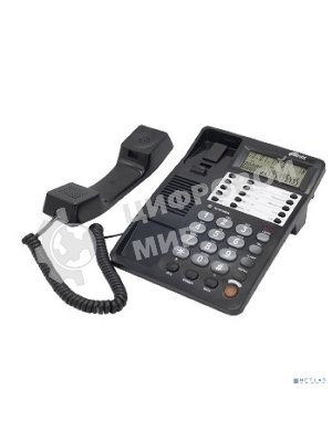 Телефон проводной Ritmix RT-495 черный