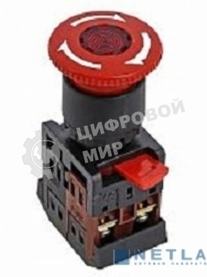 Кнопка AE-22 гриб кр. EKF pbn-ae