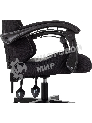 Кресло Zombie Void черный, экокожа, 120 кг, механизм качания