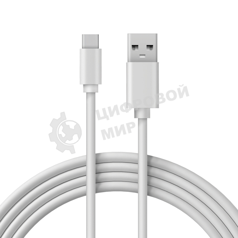 Кабель Rexant USB-A - Type-C, 3A, 2м, ПВХ, белый