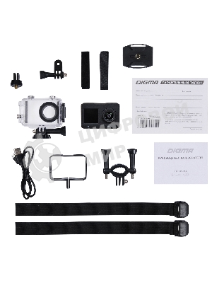 Экшн-камера Digma DiCam 420 черный