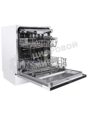 Встраиваемая посудомоечная машина HOMSair DW67M, черный, 59.8 см, 14 компл., 47 дБ, класс A++