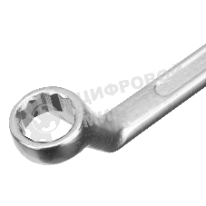 Ключ накидной коленчатый Sparta 14 х 15 мм, хромированный