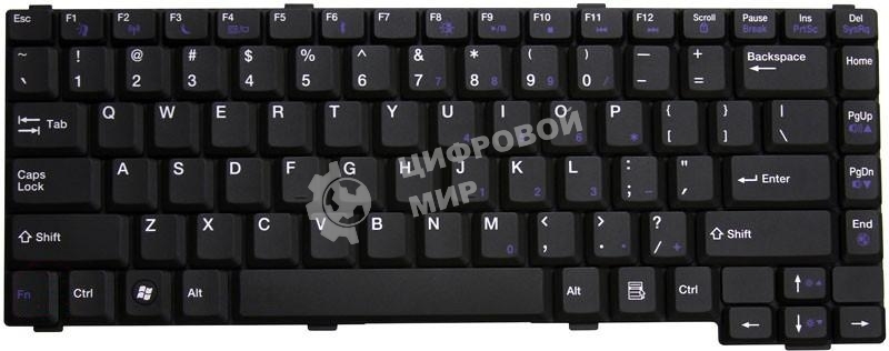 Клавиатура для ноутбука Gateway MX6930 MX6931 MX6951 MX6919 MX6920 MX6920h CX2700 M255 NX570 черная