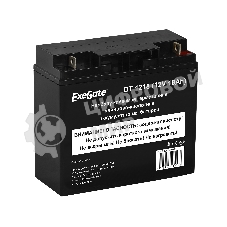 Батарея для ИБП ExeGate DT 1218 (12V 18Ah), клеммы под болт М5