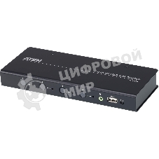 Переключатель КМ 4-портовый USB с функцией Boundless Switching (кабели включены) 4-Port USB Boundless KM Switch