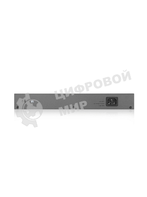 Коммутатор Zyxel GS1350-18HP, 16xGE PoE+, 2xCombo (SFP/RJ-45), бюджет PoE 250 Вт, дальность передачи питания до 250 м, автоперезагрузка PoE-портов, повышенная защита от перенапряжений и электростатических разряд
