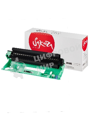 Фотобарабан Sakura DR1095 для Brother, черный, 10000 к.
