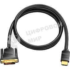 Кабель Vention HDMI 19M/DVI-D Dual link 25M - 2 м ABFBH