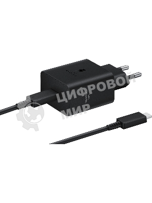Сетевое зарядное устройство Samsung EP-T4511XBE 45W 3A (PD) USB Type-C для Samsung черный