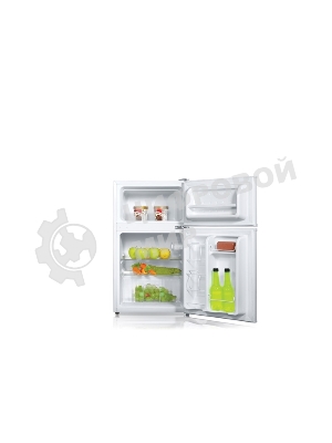 Холодильник Centek CT-1704 белый двухкамерный 62/25л морозилка сверху