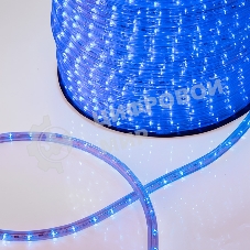 Дюралайт Neon-night LED, постоянное свечение (2W) - синий, 36 LED/м, бухта 100м