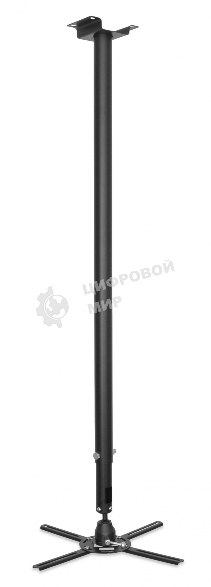 Кронштейн для проектора Buro PR06-B черный макс.20кг потолочный поворот и наклон