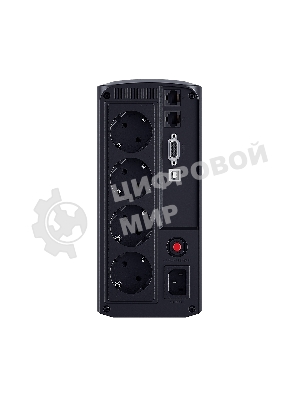 Источник бесперебойного питания UPS CyberPower VP1000ELCD Line-Interactive 1000VA/550W USB/RS-232/RJ11/45 (4 EURO)