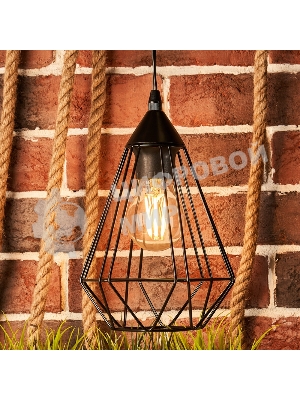 Лампа светодиодная филаментная Rexant Груша A60 13.5 Вт 1600 Лм 2700K E27 прозрачная колба