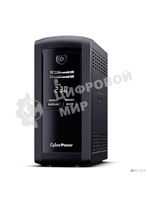 Источник бесперебойного питания UPS CyberPower VP700EILCD Line-Interactive 700VA/390W USB/RS-232/RJ11/45 (6 IEC С13)