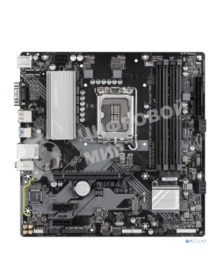 Материнская плата Gigabyte B760M D3HP DDR4, LGA 1700, Intel B760, 4xDDR4, 4xSATA, 2xM.2, 1xPCIe 4.0 x16, 2xPCIe x1, 1xHDMI, 1xVGA, 1xDP, 1x 1Gb LAN, 3xUSB-A 3.2 Gen 1, 2xUSB-A 2.0, 3x3.5 мм, 7.1, mATX