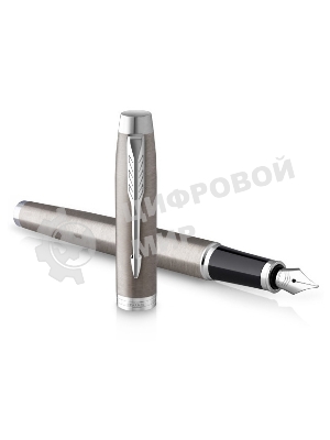 Набор ручек Parker IM Core FK221 (2183058) Stainless Steel CT M сталь нержавеющая, подарочная коробка, ручка перьевая, ручка шариковая