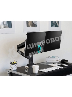 Кронштейн для 2 мониторов ONKRON G200 для монитора 13