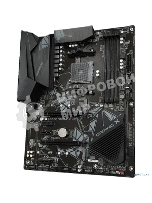 Материнская плата Gigabyte B550 GAMING X V2, AM4, AMD B550, 4xDDR4, 4xSATA, 2xM.2, 1xPCI-E 4.0 x16, 1xPCI-E 3.0 x2, 1xHDMI, 1xDVI-D, 1x 1Gb LAN, 1xUSB 3.2 Gen 2, 3xUSB 3.2 Gen 1, 2xUSB 2.0, 3x3.5 мм, 7.1, Standard-ATX