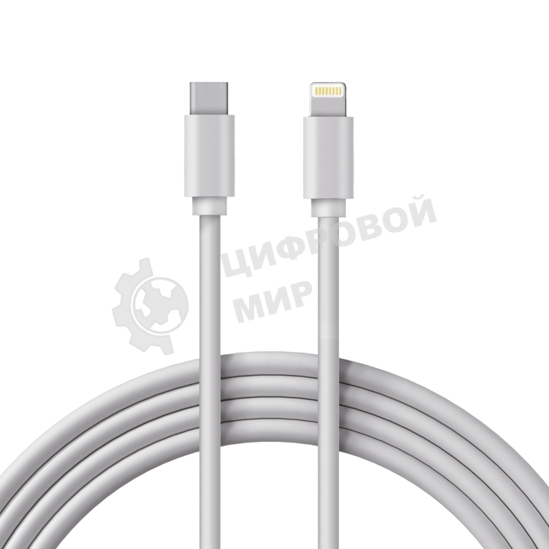 Кабель Rexant Lightning – Type-C 3A, 1м, ПВХ, белый