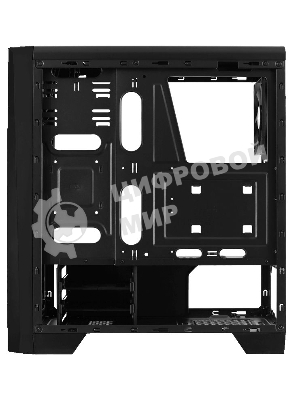 Компьютерный корпус Aerocool/Formula PGS-V Cylon , ATX, без БП, RGB подсветка, окно, картридер, 1x USB 3.0 + 2x USB 2.0, 1х12см вентилятор в комплекте