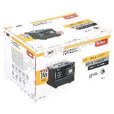 Стабилизатор напряжения IEK Hub 8кВА однофазный черный (IVS21-1-008-13)