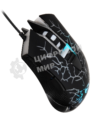 Мышь проводная SunWind SW-M705G черный, 3600 dpi, USB, кнопки - 6