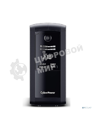 Источник бесперебойного питания UPS CyberPower VP700EILCD Line-Interactive 700VA/390W USB/RS-232/RJ11/45 (6 IEC С13)
