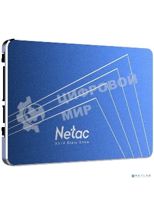 Накопитель SSD Netac N600S, 1Tb, SATA III, 2.5