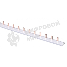 Шина соединительная типа PIN (штырь) 1P до 63А (дл.1м) ШС-101 DEKraft 32030DEK