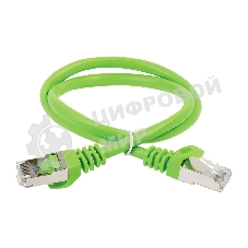 Коммутационный шнур ITK (патч-корд), cat.5e FTP, 3м, зеленый