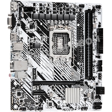Материнская плата ASRock H610M-HDV/M.2+ D5, LGA 1700, Intel H610, 2xDDR5, 4xSATA, 1xM.2, 1xPCI-E 4.0 x16, 1xPCI-E x1, 1xDP, 1xHDMI, 1xVGA, 1x 1Gb LAN, 1xUSB-C 3.2 Gen 1, 1xUSB-A 3.2 Gen 1, 4xUSB 2.0, 3x3.5 мм, 7.1, Micro-ATX