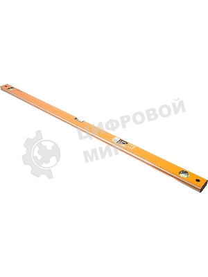 Уровень алюминиевый 1200мм фрезерованный 3 глазка Вихрь