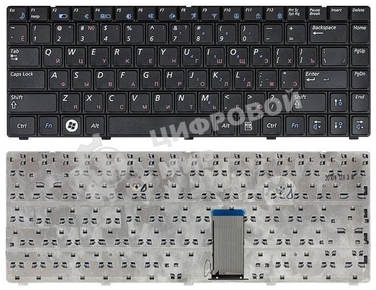 Клавиатура для ноутбука Samsung R420 R418 R423 R425 R428 R429 R469 RV410 RV408 черная