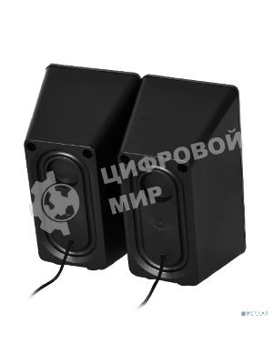 Акустическая система Oklick OK-165 2.0 черный 6Вт