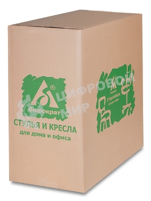 Кресло Бюрократ CH-W356AXSN/15-75 оранжевый 15-75 колеса белый/оранжевый (пластик белый)