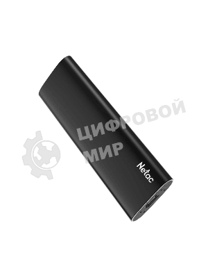 Внешний SSD Netac Z SLIM, 500 Gb, USB 3.2 Gen 2 Type-C, R/W 550/480, черный