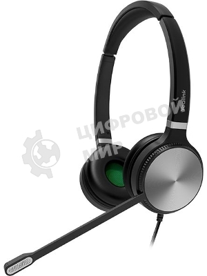 Гарнитура проводная YEALINK YHS36 Dual Дуо, Проводная, HD звук, QD, RJ9, шт