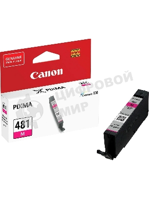 Картридж струйный Canon CLI-481 M 2099C001 пурпурный для Canon Pixma 6140/8140/8540
