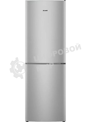 Холодильник Atlant ХМ-4619-181 серебристый двухкамерный 182/119л морозилка снизу