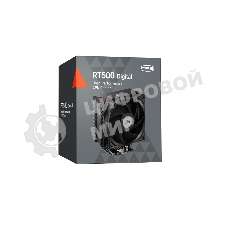 Кулер для процессора PCCooler RT500 Digital черный 120мм алюминий+медь 2200rpm 32db 4-pin 240W