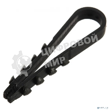 Дюбель-хомут нейлоновый PROconnect 11-18 мм, черный, упаковка 100 шт.