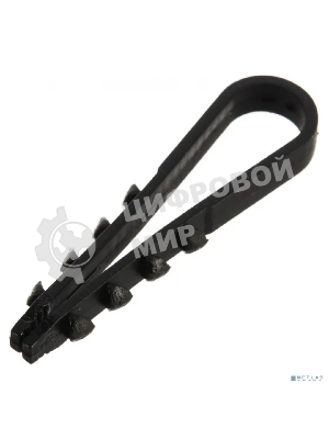 Дюбель-хомут нейлоновый PROconnect 11-18 мм, черный, упаковка 100 шт.