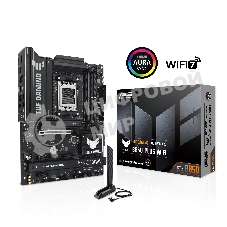 Материнская плата ASUS TUF GAMING B850-PLUS WIFI, Socket AM5, AMD B850, 4xDDR5, 4xSATA, 3xM.2, 1xPCIe 5.0 x16, 1xPCIe 4.0 x16, 2xPCIe 4.0 x1, 1xHDMI, 1xDP, 1x 2.5Gb LAN, Wi-Fi 7, 3xUSB-A 10Gbps, 4xUSB-A 5Gbps, 1xUSB-C 20Gbps, 2xUSB-A 2.0, 5x3.5 мм, 7.1, ATX