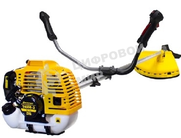 Триммер Champion T433S-2 Мощность двигателя 1.25/1.7 кВт/л.с, Вес без режущей насадки 8,0 кг, Объем двигателя 42,7 см3, Объем топливного бака 950 мл, Максимальный расход топлива 610 г/кВт•ч/мл/ч, Тип рукоятки U-образная, штанга прямая Разъемная, Длина штанги 1493 мм, Толщина корда 2,4 мм, Нож, кол-во зубцов/диаметр/диаметр посадки 3/255/25,4, Ширина кошения кордом/ножом 400/255 мм, Обороты холостого хода 2800 об/мин. Голова+Штанга.