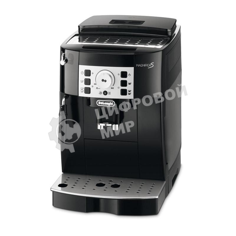 Кофемашина автоматическая DeLonghi ECAM 22.110.B черный, исп. кофе - молотый/зерновой, 1.8 л, 1450 Вт, 15 Бар.