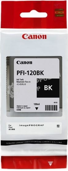 Картридж струйный Canon PFI-120 BK 2885C001 черный (130 мл) для Canon imagePROGRAF TM-200/205