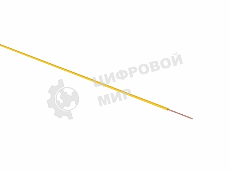 Провод ПГВА Rexant 1х1.50 мм², желтый, бухта 100 м