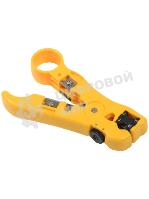 Инструмент ITK TS2-GR20 для зачистки кабеля UTP (упак:1шт) желтый